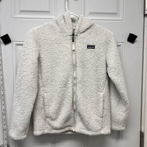 Child’s Fleece Patagonia Zip Up Jacket - Size L - Y2K Vintage Outterwear NOC3830